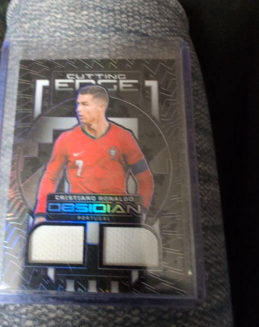2023-24 Panini Obsidian Cutting Edge #CE-CR Cristiano Ronaldo — front