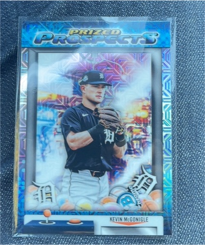 2025 Bowman Chrome Prized Prospects #PP-2 Kevin McGonigle — front