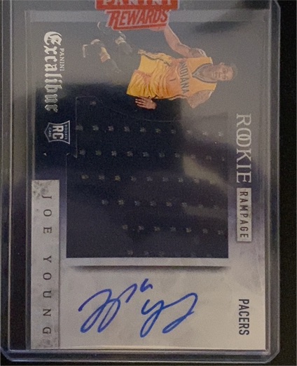 2015-16 Panini Excalibur Rookie Rampage #RR-JYG Joe Young — front