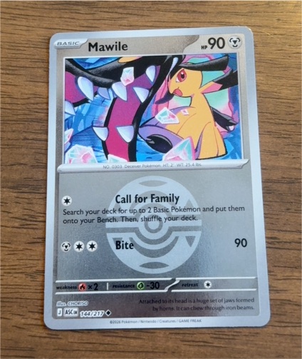 2026 Pokémon Ascended Heroes #144 Mawile — front