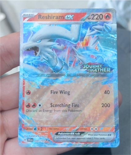2023 Pokémon Journey Together #030 Reshiram ex — front