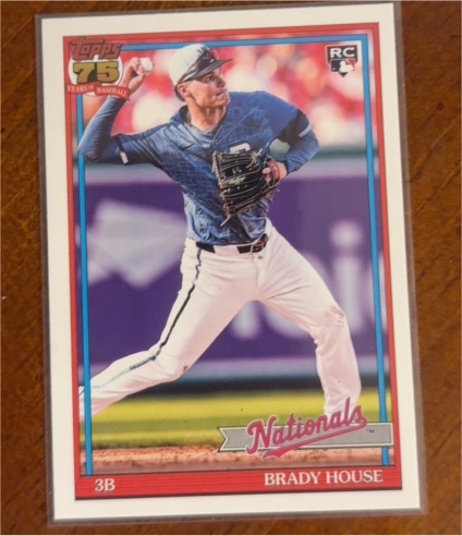 2026 Topps Series 1 #T91-41 Brady House — front