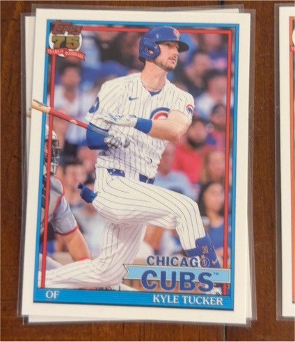 2026 Topps Series 1 #T91-96 Kyle Tucker Chicago Cubs — front