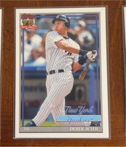 2026 Topps Series 1 #T91-30 Derek Jeter — front