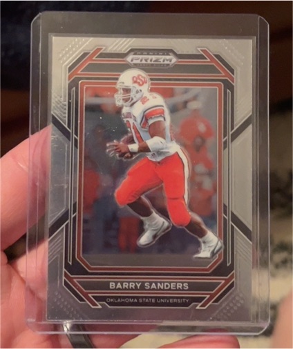 2023 Panini Prizm Draft Picks #7 Barry Sanders — front