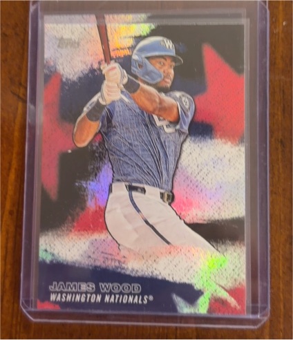 2026 Topps Series 1 Stars of MLB #SMLB-17 James Wood — front
