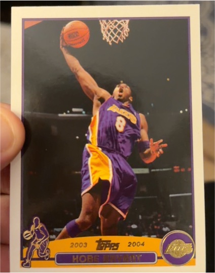 2003-04 Topps #36 Kobe Bryant — front