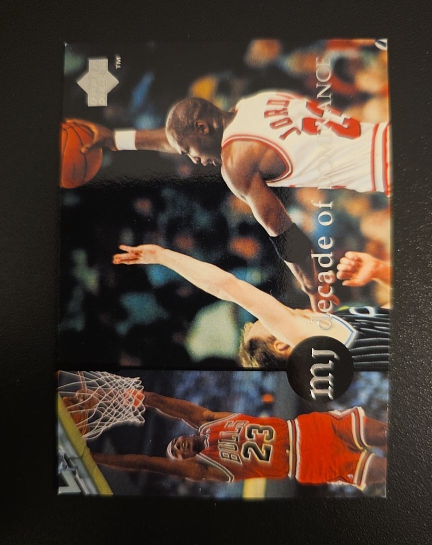 1994 Upper Deck #J9 Michael Jordan Decade of Dominance — front