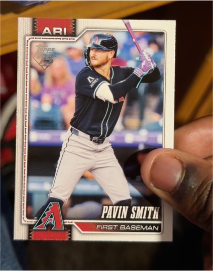 2026 Topps Series 1 #93 Pavin Smith — front