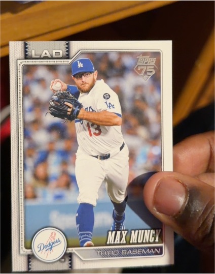 2025 Topps 75 #252 Max Muncy — front