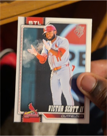 2026 Topps Series 1 #221 Victor Scott II — front