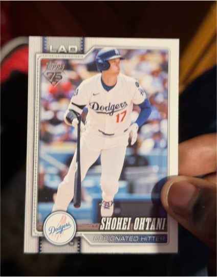 2026 Topps 75 #75 Shohei Ohtani — front