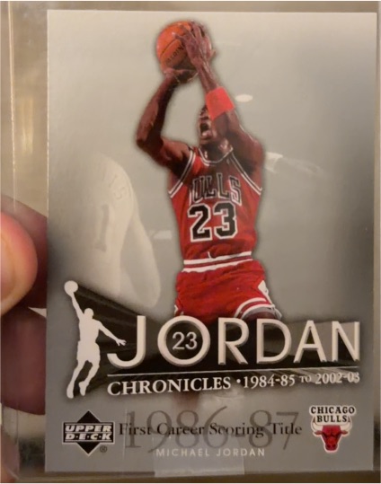 2007-08 Upper Deck Jordan Chronicles #JC-3 Michael Jordan — front