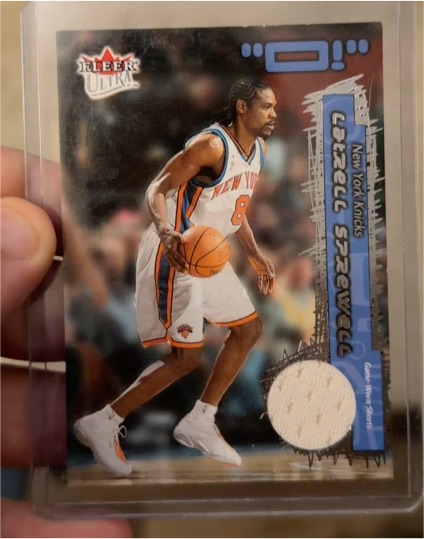 2002-03 Fleer Ultra O! #Latrell Sprewell — front