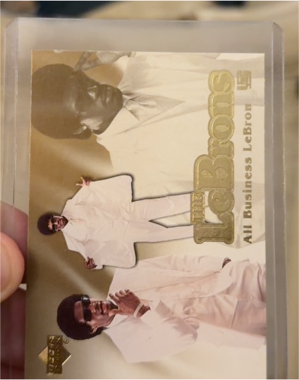 2006-07 Upper Deck The LeBrons #LBJ-10 LeBron James All Business — front