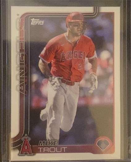 2025 Topps #200 Mike Trout — front