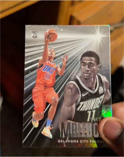 2020-21 Panini Chronicles Essentials #224 Theo Maledon RC Oklahoma City Thunder — front