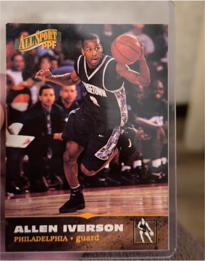 1996 Score Board All Sport PPF #7 Allen Iverson — front