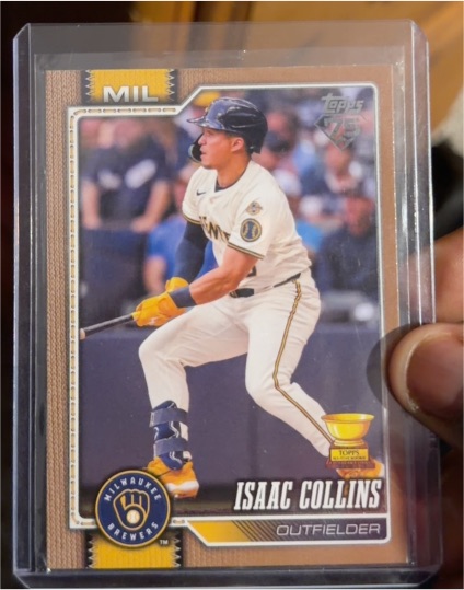 2026 Topps Series 1 #202 Isaac Collins — front