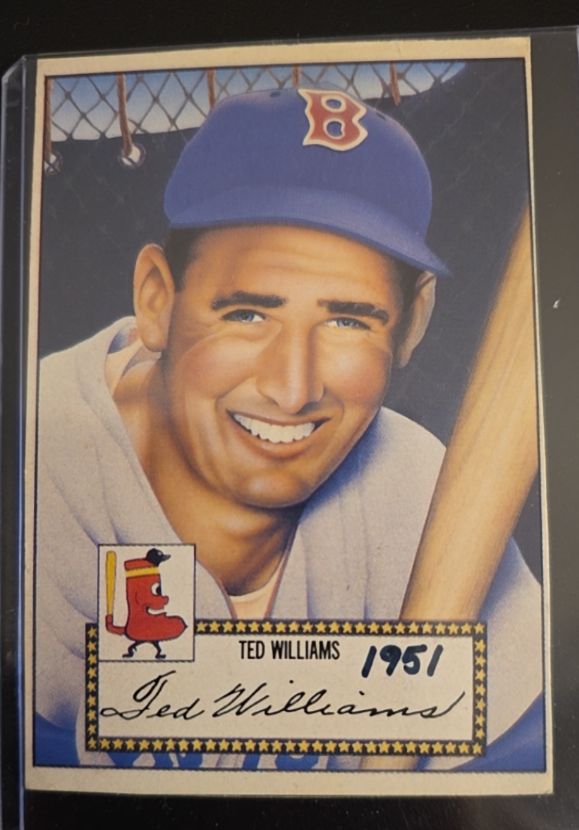 1991 Baseball Cards Magazine #1 Ted Williams — front