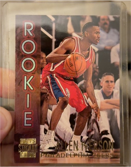1996-97 Topps Stadium Club Rookies 2 #R16 Allen Iverson — front