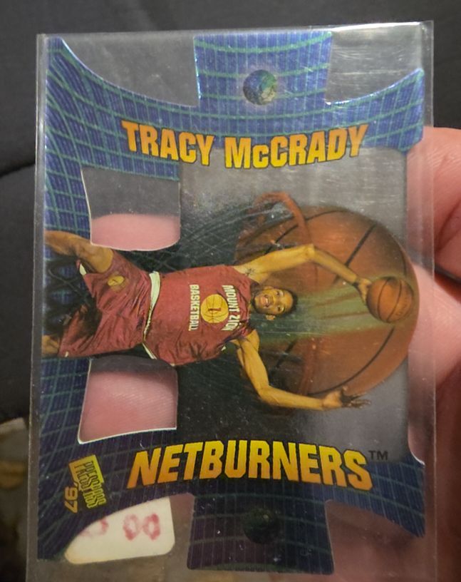 1997 Press Pass Net Burners #NB8 Tracy McGrady — front