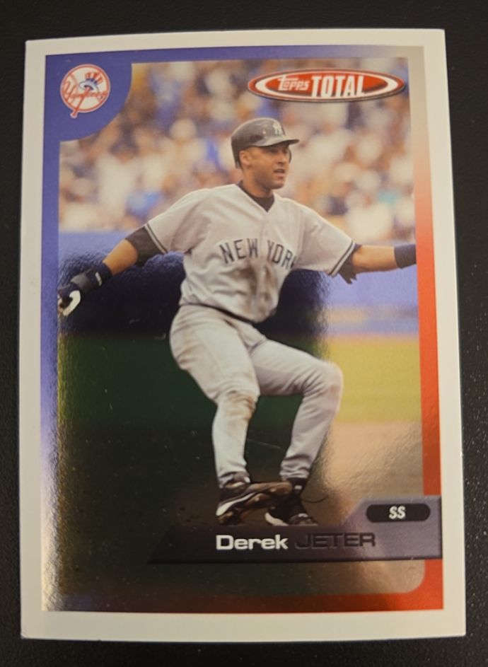 2005 Topps Total #200 Derek Jeter — front