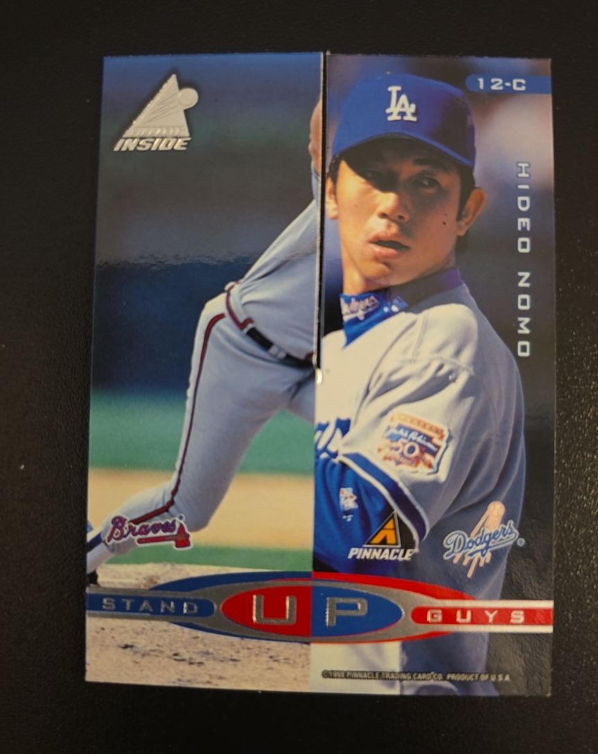 1998 Pinnacle Inside Stand Up Guys #12-C Hideo Nomo — front