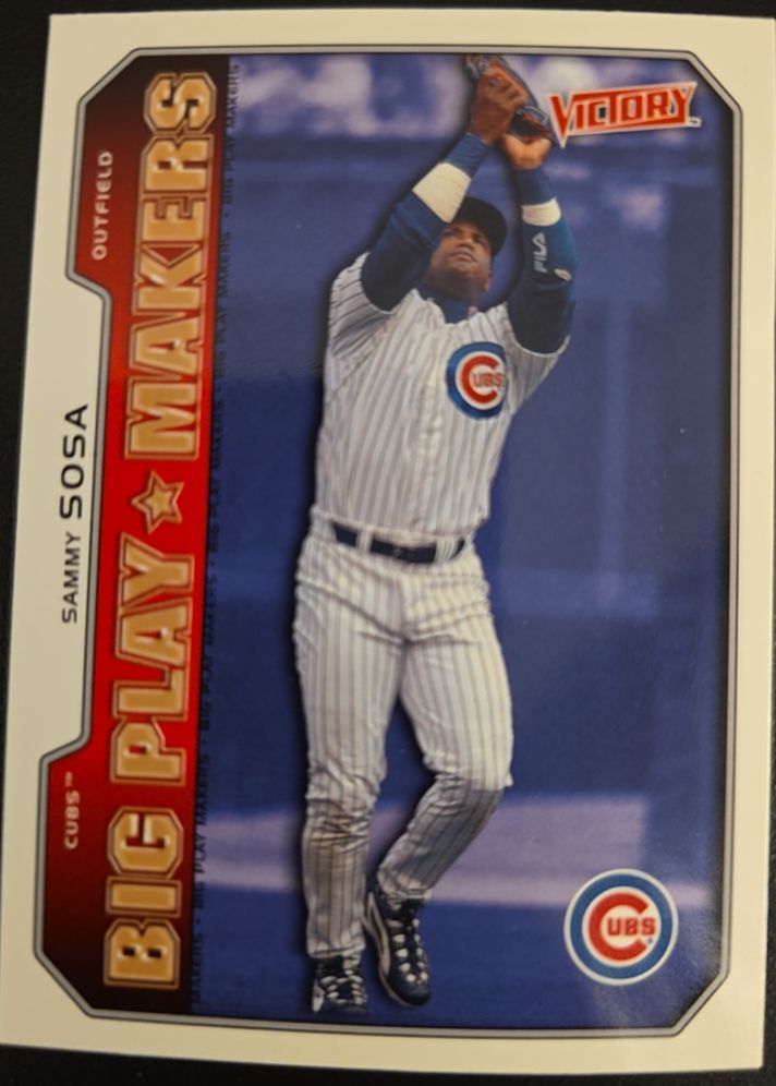 2002 Upper Deck Victory #535 Sammy Sosa — front