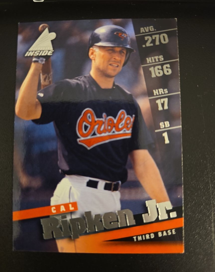 1998 Pinnacle Inside #8 Cal Ripken Jr. — front