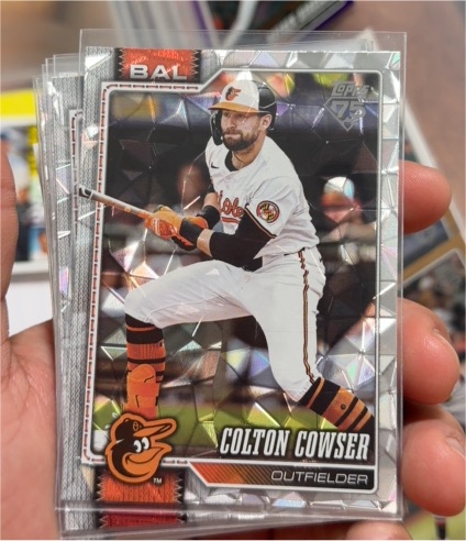 2026 Topps Series 1 #166 Colton Cowser — front