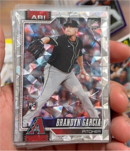 2026 Topps Series 1 #163 Brandyn Garcia — front