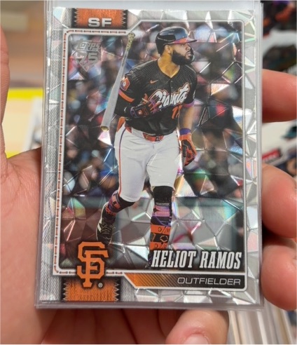 2026 Topps Series 1 #8 Heliot Ramos — front