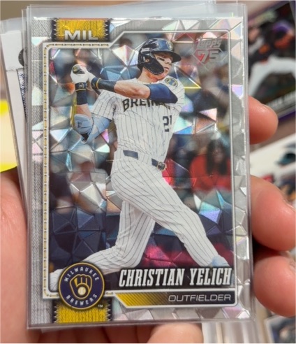 2026 Topps Series 1 #154 Christian Yelich — front