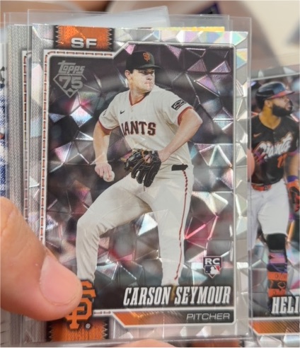 2026 Topps Series 1 #112 Carson Seymour — front