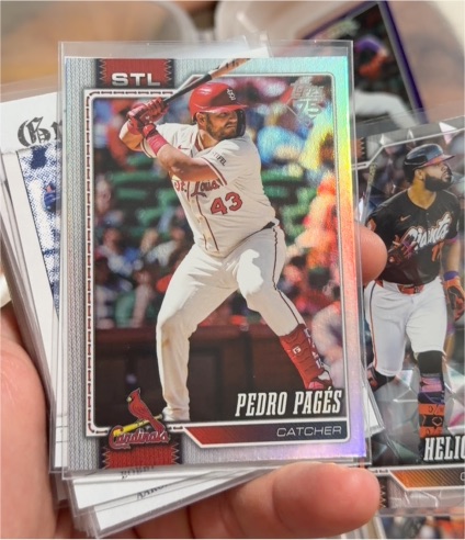 2026 Topps Series 1 #280 Pedro Pagés — front