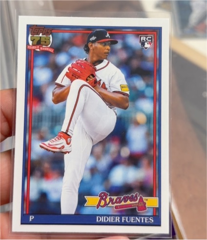 2026 Topps Series 1 #T91-76 Didier Fuentes — front