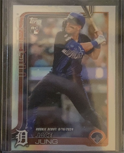 2025 Topps Series 1 #80 Jace Jung — front