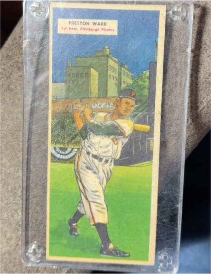 1955 Topps Doubleheader #97 Preston Ward — front
