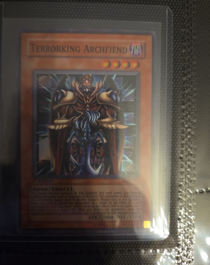 Yu-Gi-Oh! Dark Crisis #DCR-072 Terrorking Archfiend — front