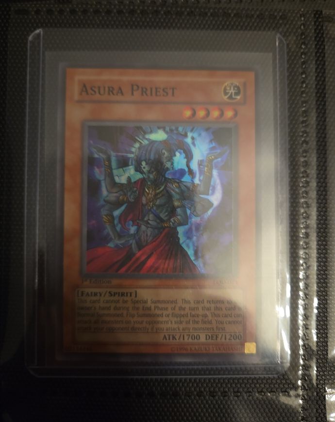 Yu-Gi-Oh! Legacy of Darkness LOD-071 Asura Priest — front