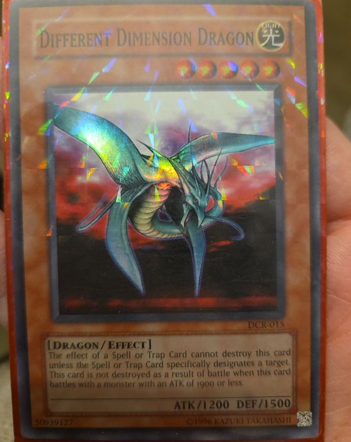 Different Dimension Dragon DCR-015 — front