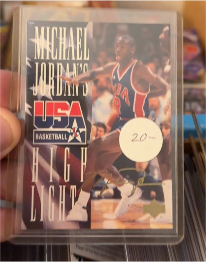 1994 Upper Deck USA Basketball #JH3 Michael Jordan Highlights — front