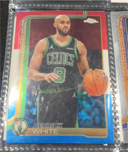 2025-26 Topps Chrome #71 Derrick White — front