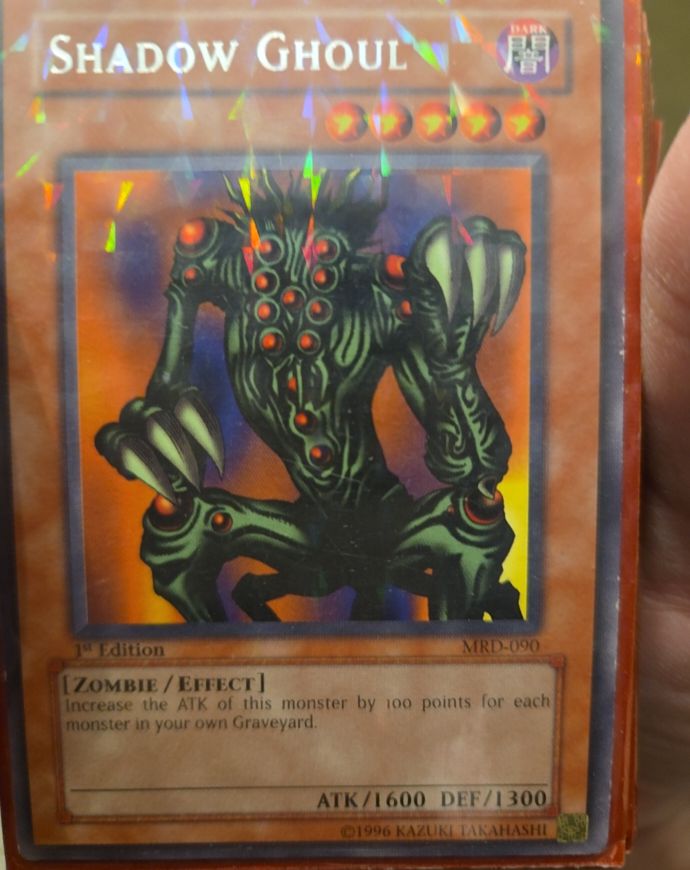 2002 Yu-Gi-Oh! MRD-090 Shadow Ghoul — front