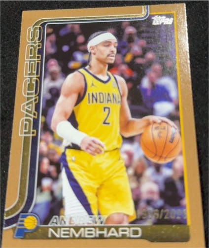 2025-26 Topps #52 Andrew Nembhard — front