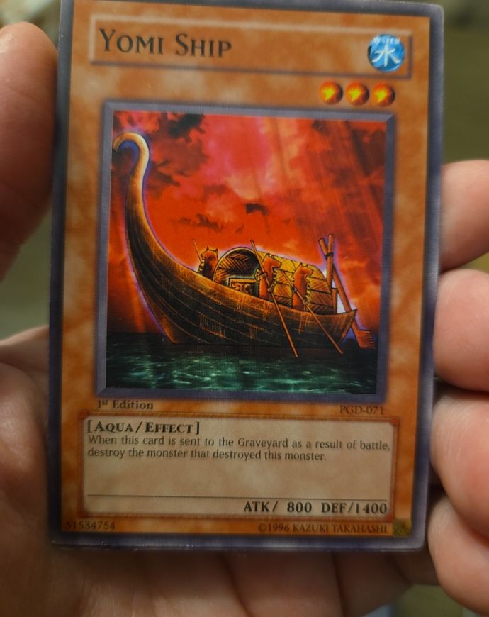 1996 Yu-Gi-Oh! PGD-071 Yomi Ship — front
