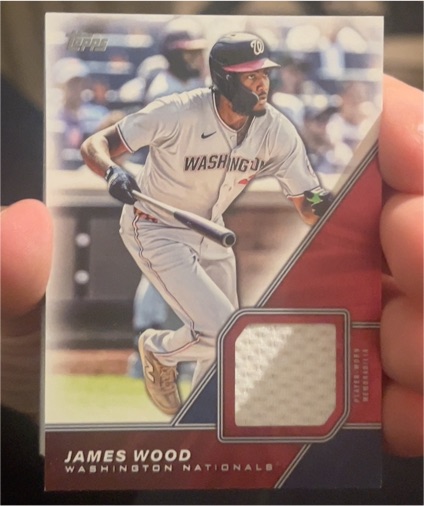2026 Topps Series 1 #MLM-JW James Wood — front