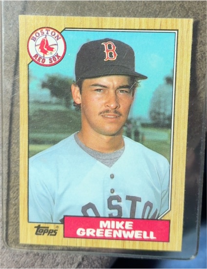 1987 Topps #259 Mike Greenwell — front