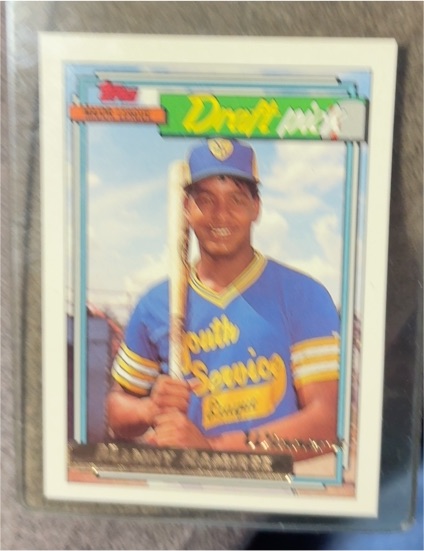 1992 Topps #156 Manny Ramirez — front